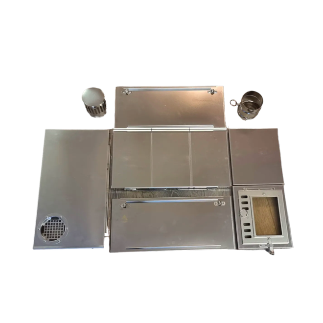 Foldable Steel Stove 270cm pipe LW