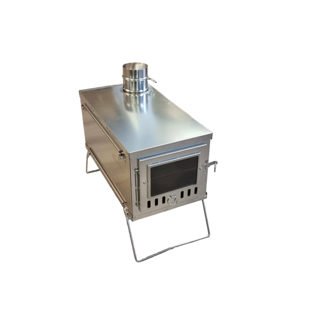 Foldable Titanium Stove LW - Tentkachel met 270 cm Pijp