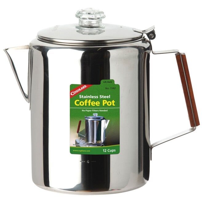 Percolator RVS 12 Kops