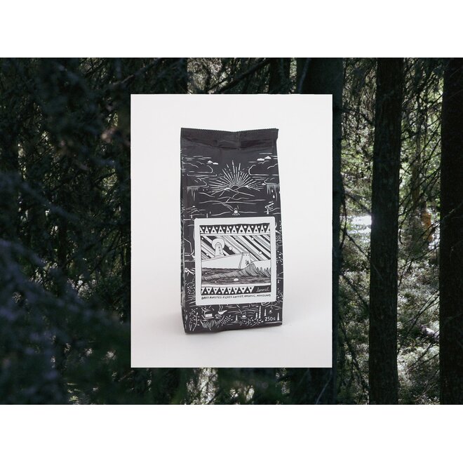 Filterkaffe Dark Roasted Organic (250 gram)