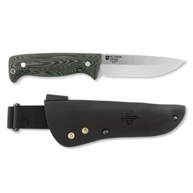 M07 Ranger Puukko Full Tang Mes Groen Micarta (FJP502)