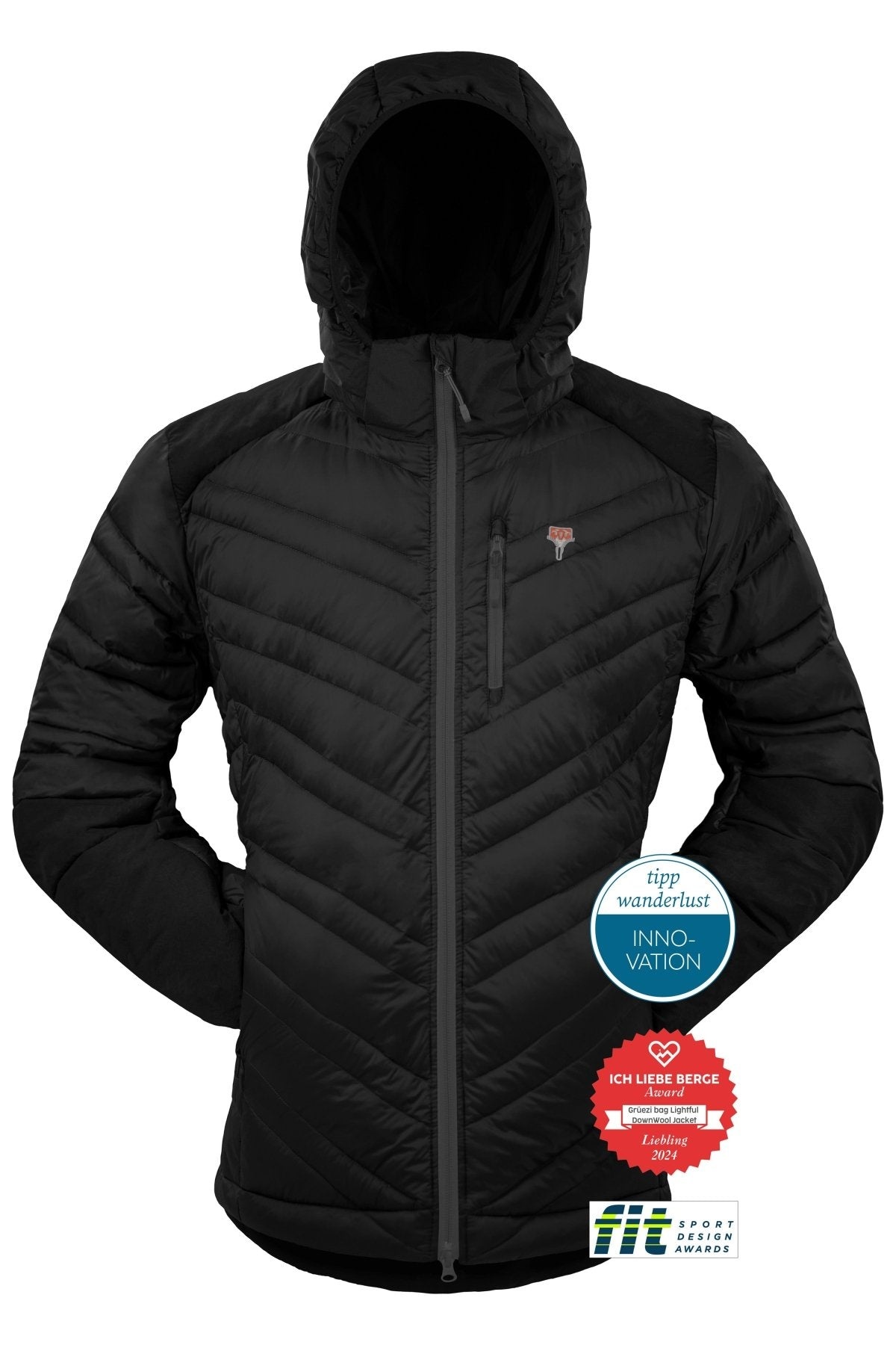 Lightful DownWool Donsjas | Black