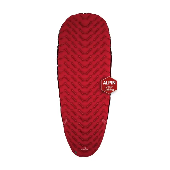 DownWool Trekking Slaapmat | -10°C | Anthracite / Red