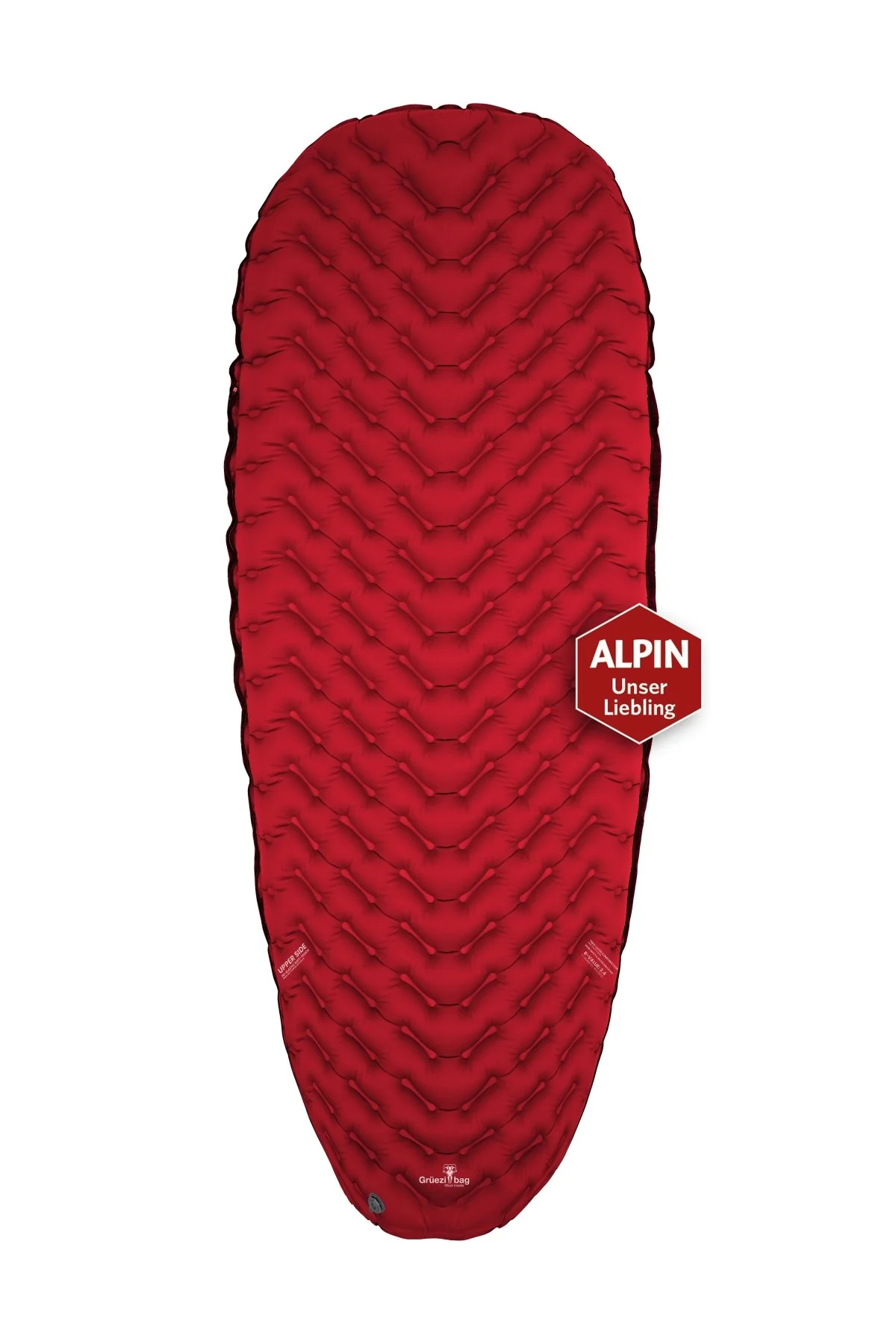 DownWool Trekking Slaapmat | -10°C | Anthracite / Red