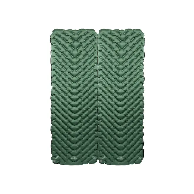 Wool Camping Comfort Slaapmat | -8°C | Forest Green / Anthracite