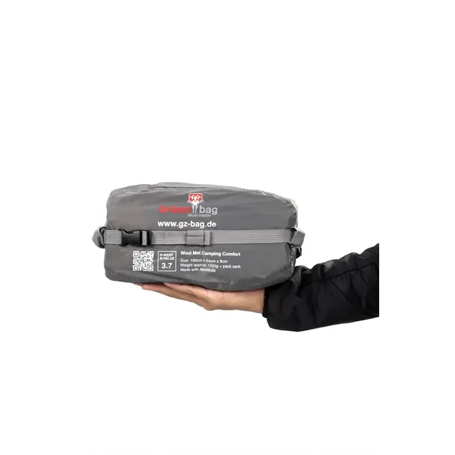 Wool Camping Comfort Slaapmat | -8°C | Forest Green / Anthracite