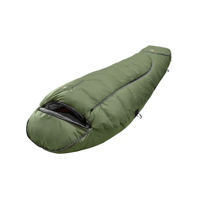 Wolle Survival Ice XXL Wide Slaapzak | -12°C | Greenery