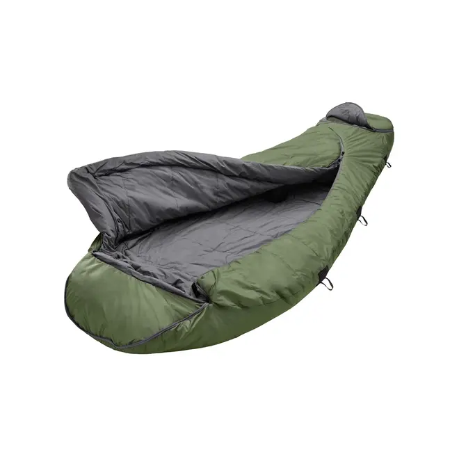 Wolle Survival Ice XXL Wide Slaapzak | -12°C | Greenery