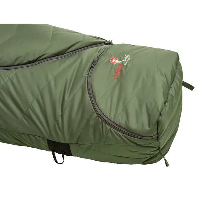 Wolle Survival Ice XXL Wide Slaapzak | -12°C | Greenery