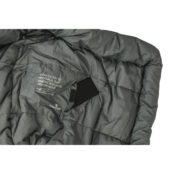 Wolle Survival Ice XXL Wide Slaapzak | -12°C | Greenery