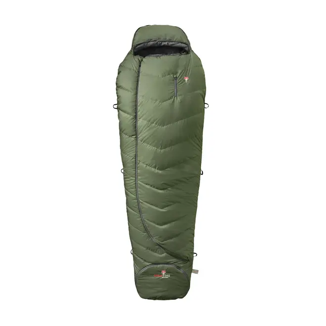 Wolle Survival Slaapzak | -1°C | Greenery