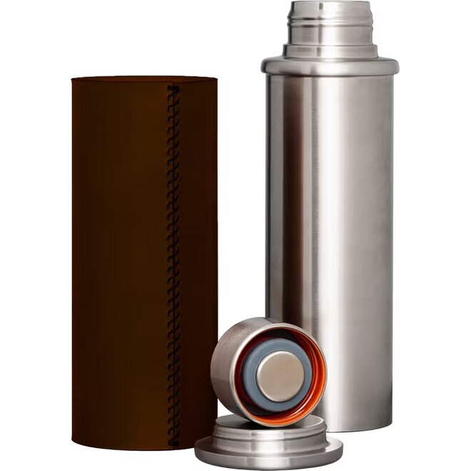 HELAGS - Geïsoleerde drinkfles | 575ml | Dark Leather