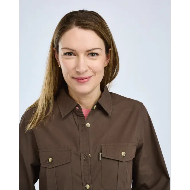 Dames- InsectSafe Poplin Long Sleeve Shirt - Dark Olive (3228)