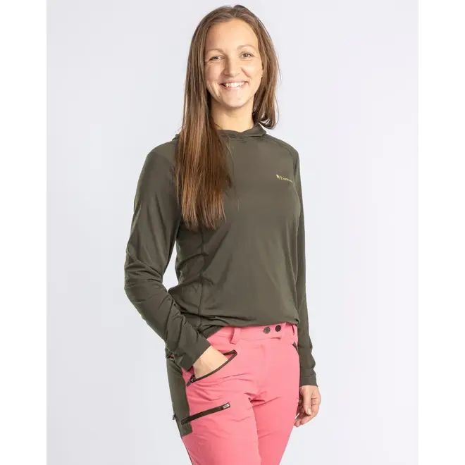 Dames - InsectSafe Function Hoodie - Moss Green (3148)