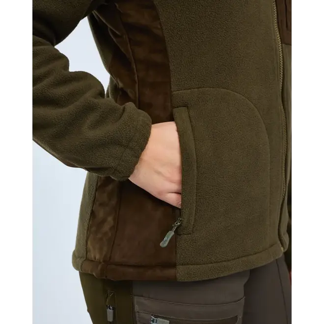 Dames - Wildmark Membrane Fleece Jacket - H. Brown / Suede Brown (3066)