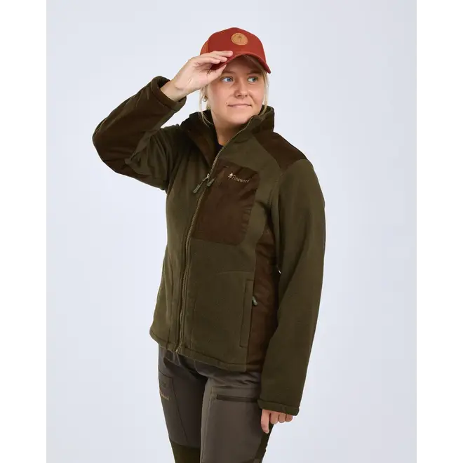 Dames - Wildmark Membrane Fleece Jacket - H. Brown / Suede Brown (3066)