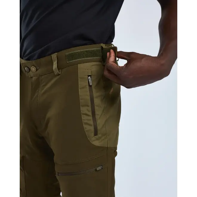 Finnveden Hybrid Extreme Trousers - Dark Olive / H. Olive (5302) (LONG / SHORT MATEN)