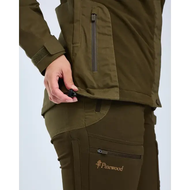 Dames - Finnveden Hybrid Extreme Jacket - Dark Olive / H. Olive (3300)