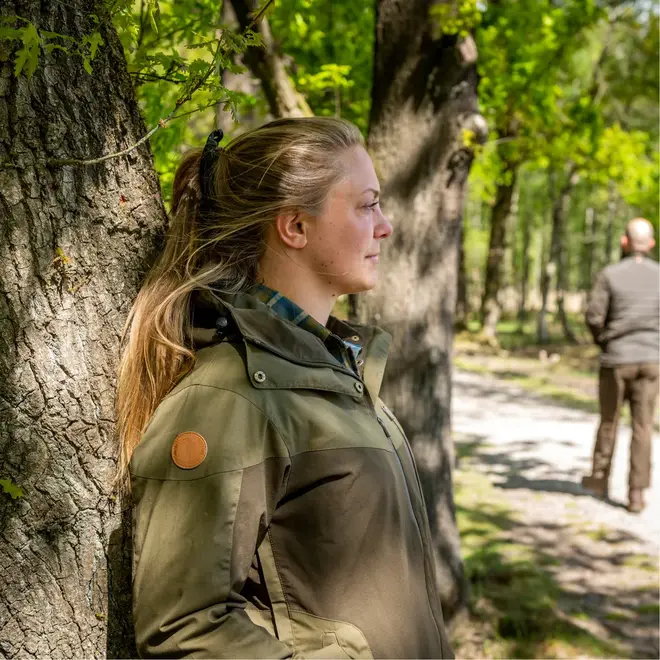 Dames - Finnveden Hybrid Extreme Jacket - Dark Olive / H. Olive (3300)