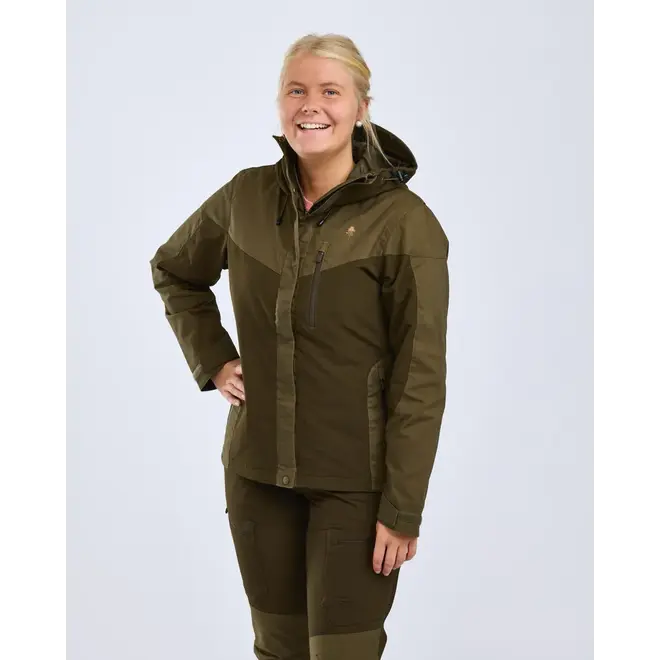 Dames - Finnveden Hybrid Extreme Jacket - Dark Olive / H. Olive (3300)