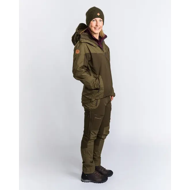 Dames - Finnveden Hybrid Extreme Jacket - Dark Olive / H. Olive (3300)