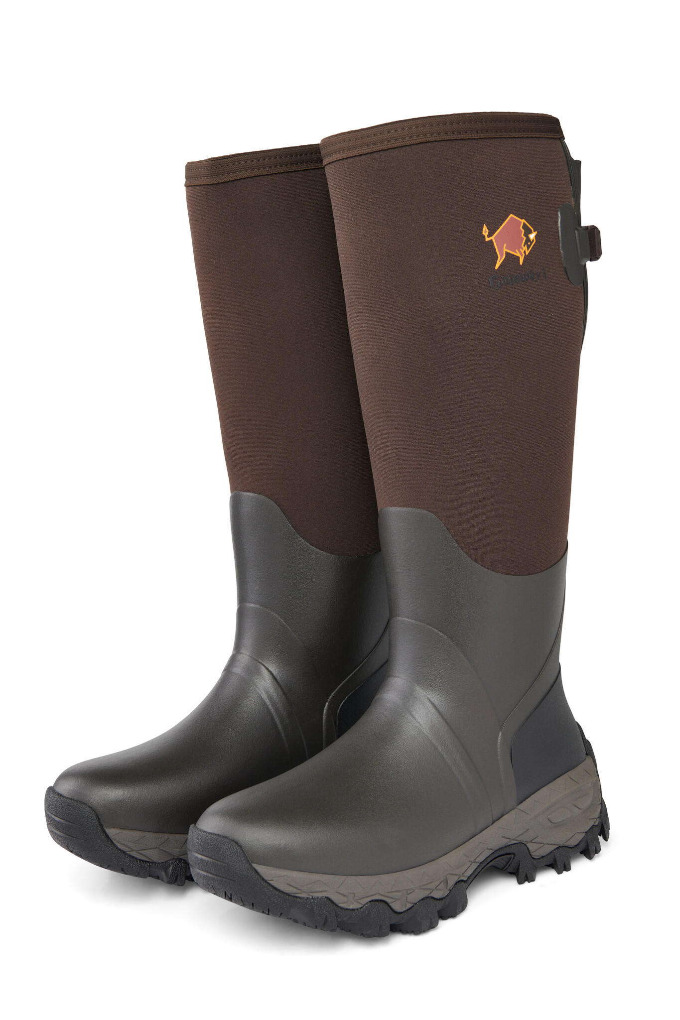 Dames - Woodwalker Outdoorlaarzen - Dark Brown - 17" / 4mm