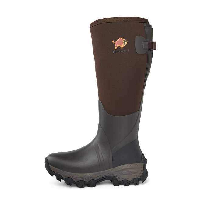 Dames - Woodwalker Outdoorlaarzen - Dark Brown - 17" / 4mm
