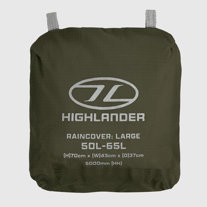 Rugzak Raincover 50-65L / Large - Ranger Green