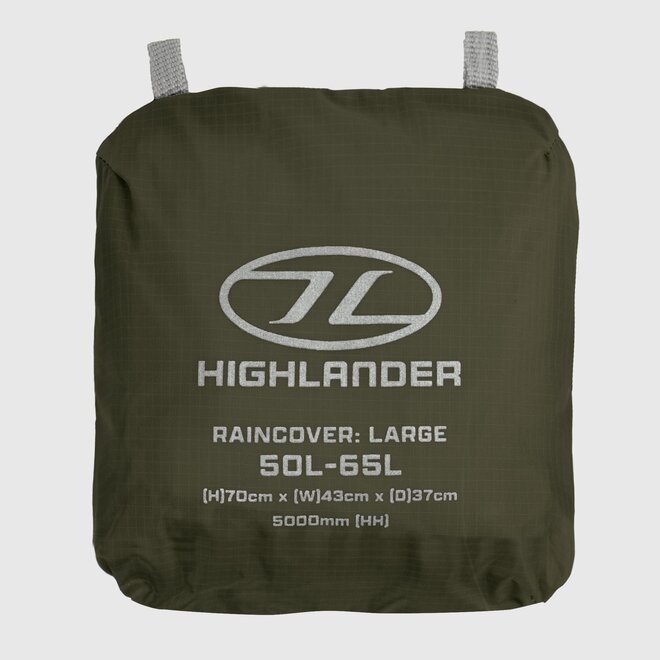 Rugzak Raincover 50-65L / Large - Ranger Green
