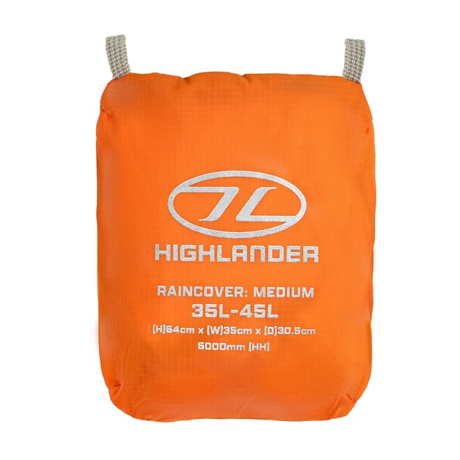 Regenhoes Rugzak 35-45 Liter Oranje