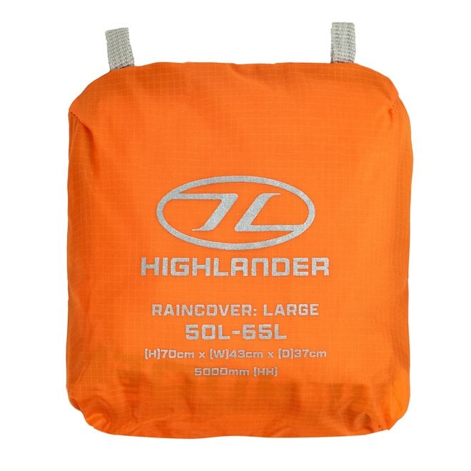 Rugzak Raincover 50-65L / Large - Orange