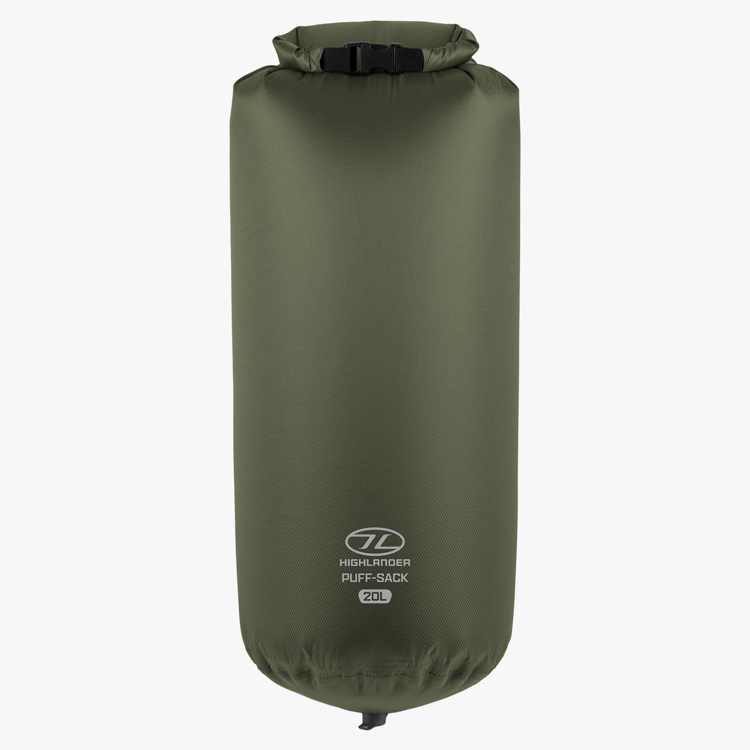 Puff Sack Opblaaszak & Drybag 20 Liter Olijfgroen