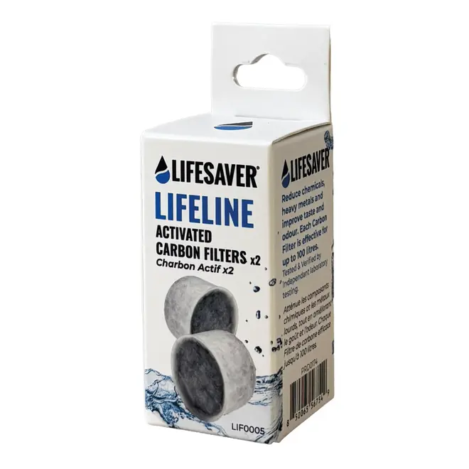 Lifeline Activated Carbon Filters (2 stuks)