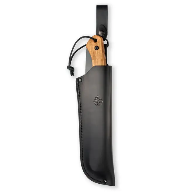 Alfta Lederen Zaag Schede - Black - 250 mm