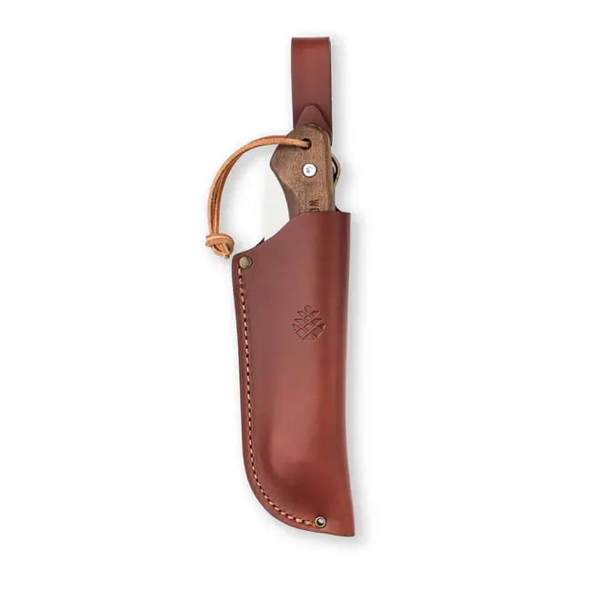Alfta Lederen Zaag Schede - Cognac - 180 mm