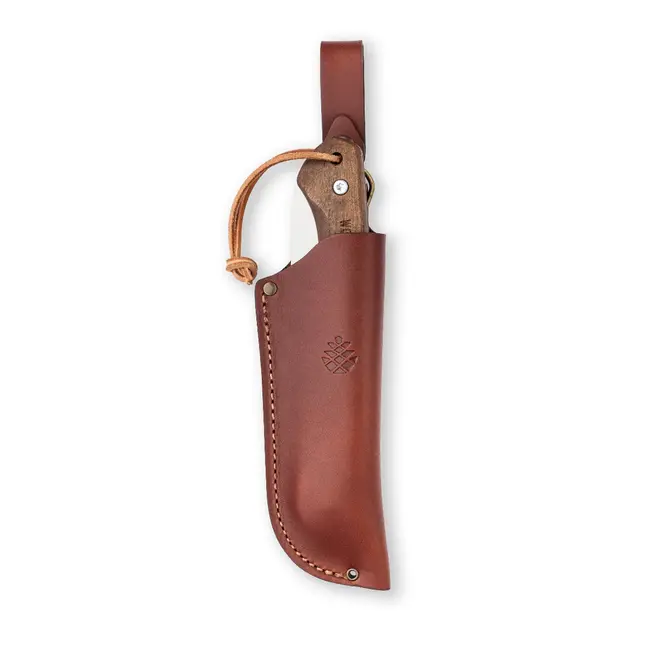 Ljusnan Zaag set incl. lederen Alfta Schede - Stainless - 180 mm