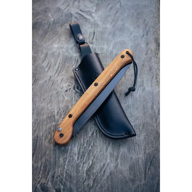 Hälsing Zaag set incl. lederen Alfta Schede - Carbon - 250 mm