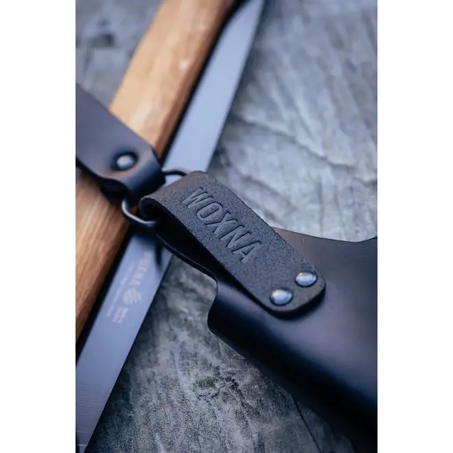 Hälsing Zaag set incl. lederen Alfta Schede - Carbon - 250 mm