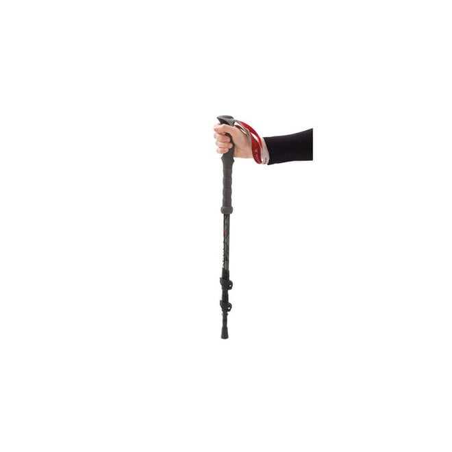 Ambleside C66 Carbon Wandelstokken (Set van 2)Deze Robens Ambleside C66 wandelstokken zijn opgebouwd uit 66% koolstofvezel en wegen samen slechts 448 gram. Verstelbaar tot 135 cm, inklapbaar tot 62 cm, met ergonomische EVA-grip en wolfraam punten. Inclusi