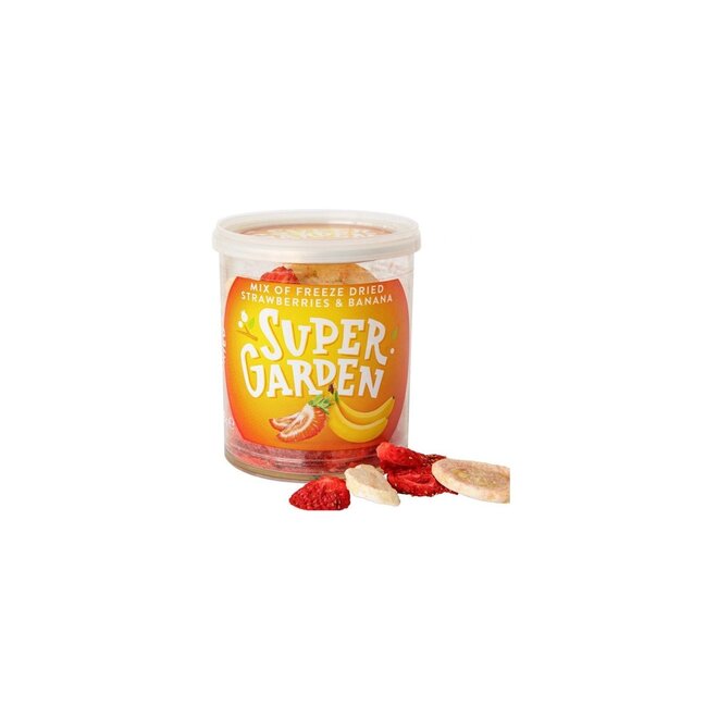 Gevriesdroogde Aardbei & Banaan 28G Pot - THT 17-04-2027 - THT: 17-04-2027