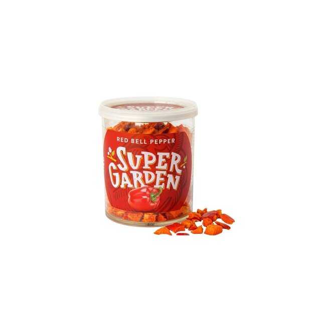 Gevriesdroogde Rode Paprika 23G Pot - THT 20-05-2027 - THT: 20-05-2027