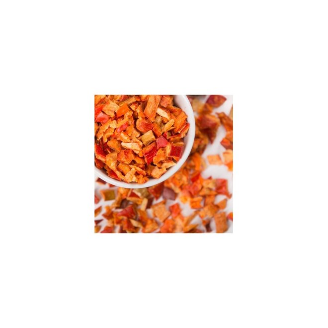 Gevriesdroogde Rode Paprika 23G Pot - THT 20-05-2027 - THT: 20-05-2027