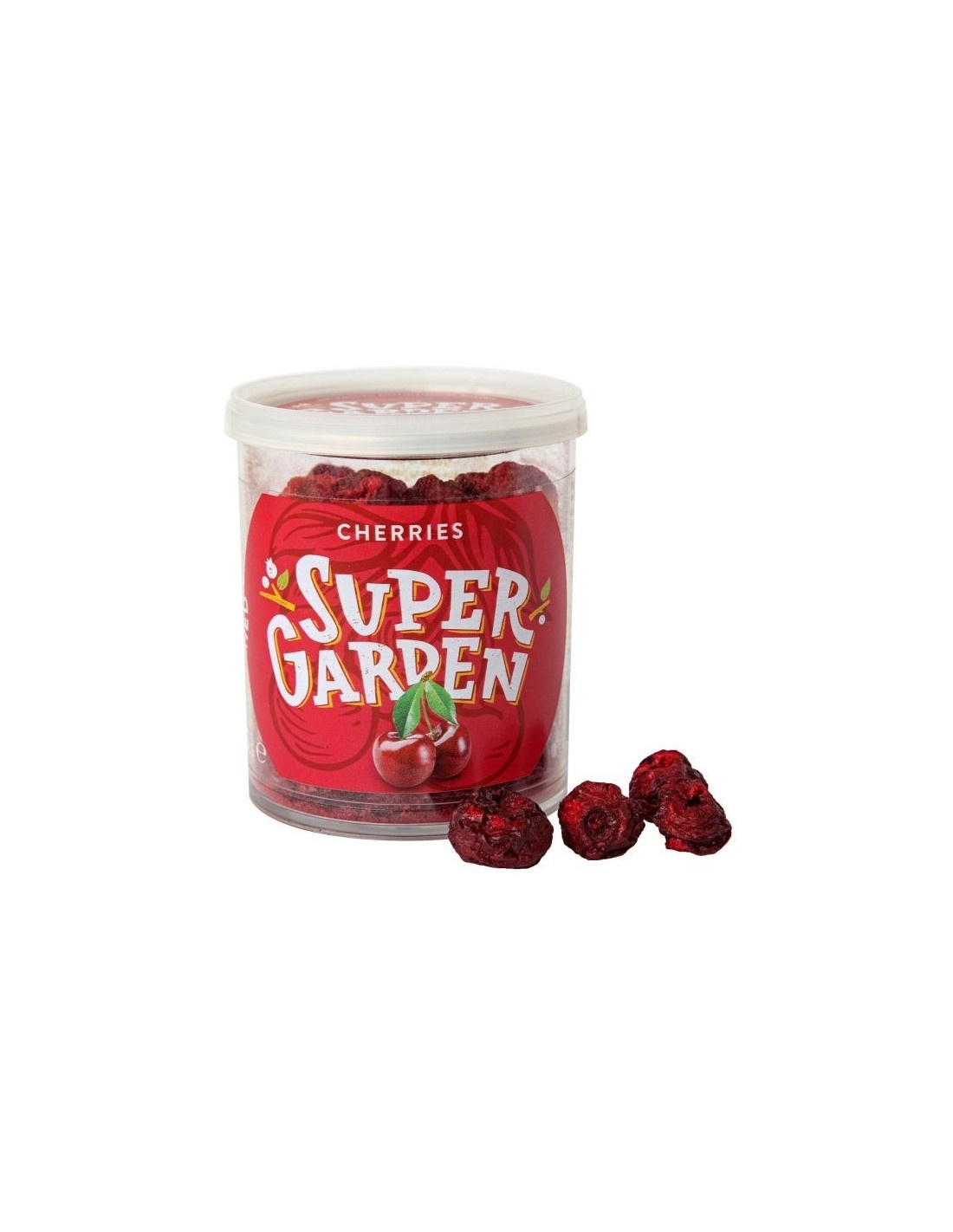 Gevriesdroogde Kersen 35g Pot -  THT 07-05-2027 - THT: 07-05-2027