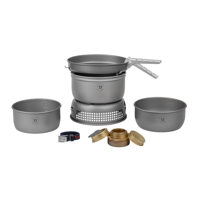 Stove 25-1 serie Hardanodized Aluminium