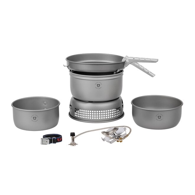 Stove 25-1 serie Hardanodized Aluminium