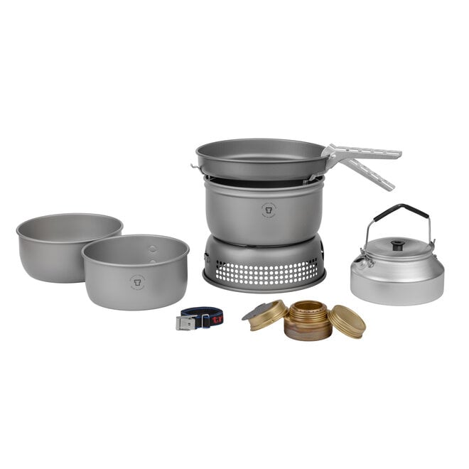 Stove 25-2 serie Hardanodized Aluminium