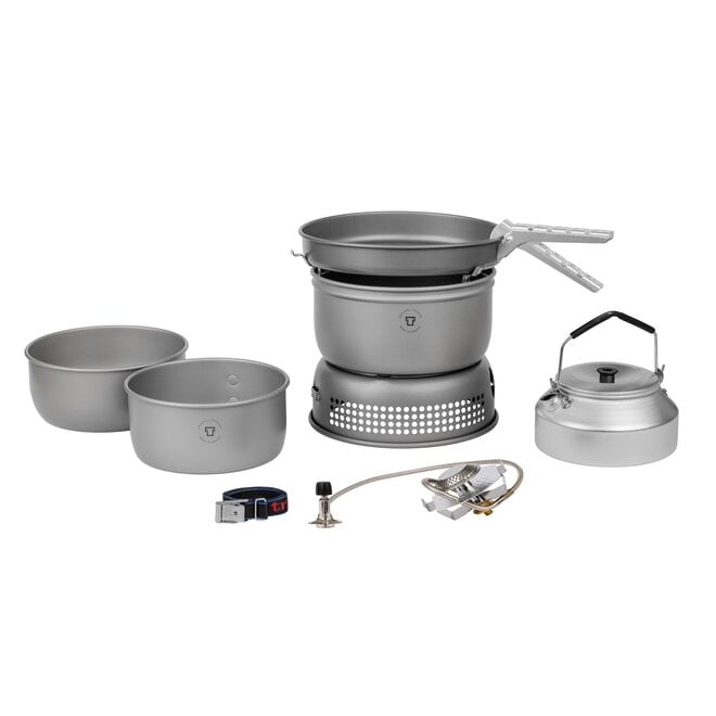 Stove 25-2 serie Hardanodized Aluminium