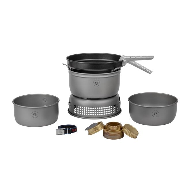 Stove 25-3 serie Hardanodized Aluminium