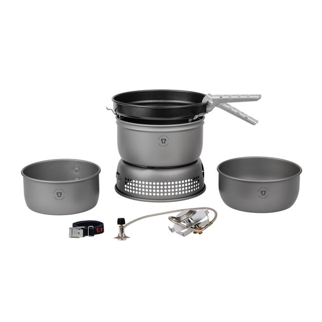 Stove 25-3 serie Hardanodized Aluminium