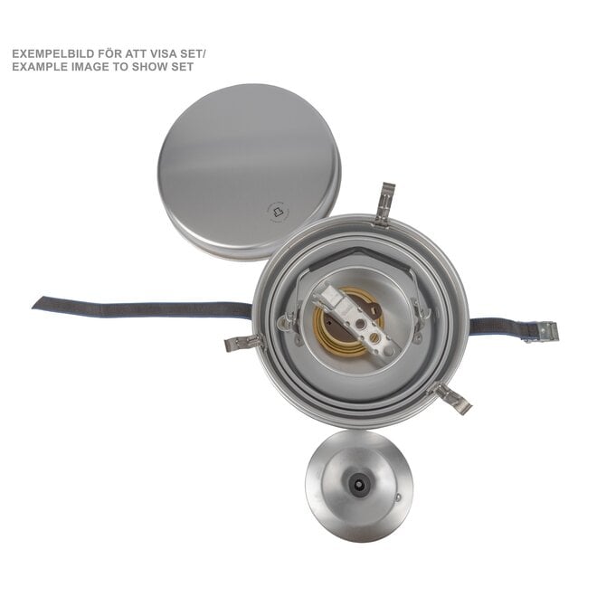 Stove 25-4 serie Hardanodized Aluminium